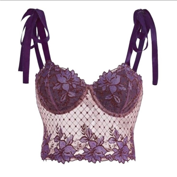 PINK Victoria's Secret Other - PINK Victoria's Secret Purple Lace Shapewear